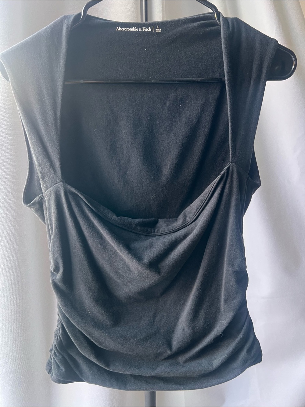 Abercrombie & Fitch the A&F Ava Top black